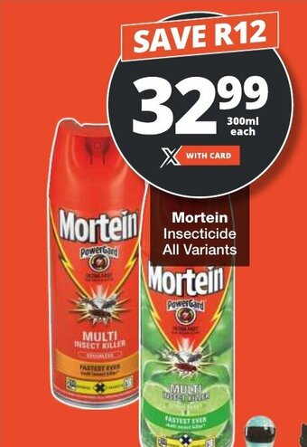 Mortein Insecticide All Variants