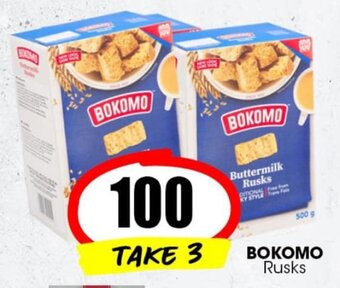 Super Save BOKOMO Rusks offer