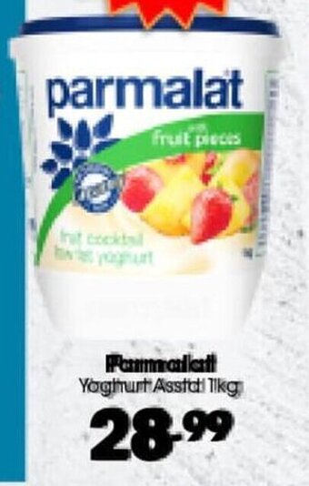 Super Save Parmalat Yoghurt Asstd 1kg offer