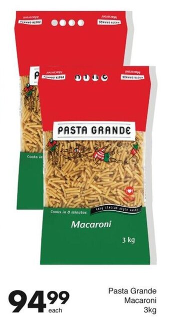 Save Hyper Pasta Grande Macaroni 3kg offer