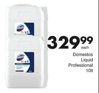 Save Hyper Domestos Liquid Professional 10L offer