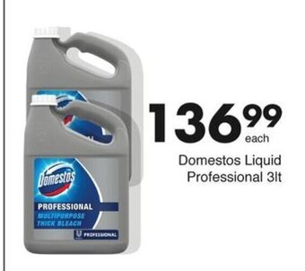 Save Hyper Domestos Liquid Professional 3L offer