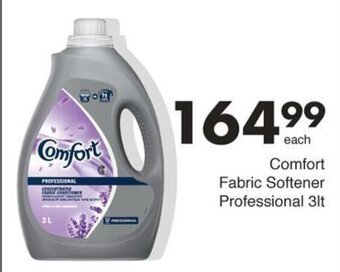 Save Hyper Comfort Fabric Softener Professional 3L offer