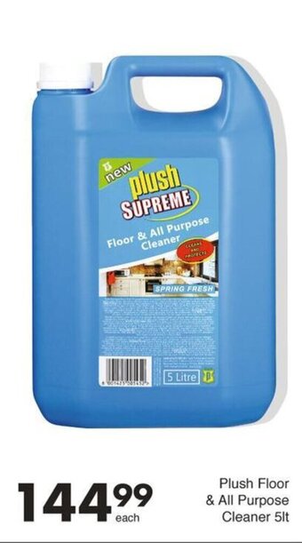 Plush Floor & All Purpose Cleaner 5L