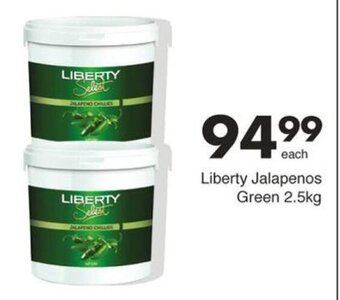 Save Hyper Liberty Jalapenos Green 2.5kg offer