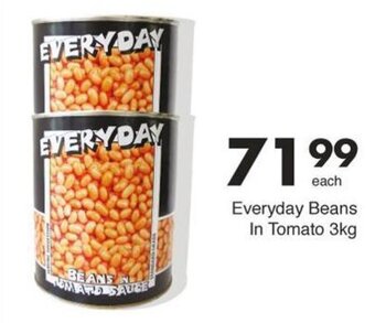 Everyday Beans In Tomato 3kg