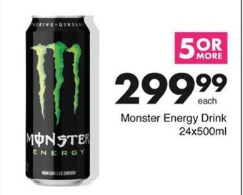 Monster Energy Drink 24x500ml