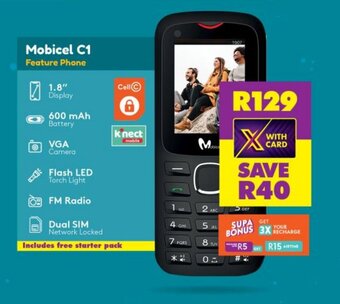 Shoprite Mobicel C1 Feature Phone offer