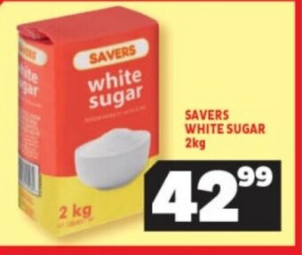 Usave SAVERS WHITE SUGAR 2kg offer