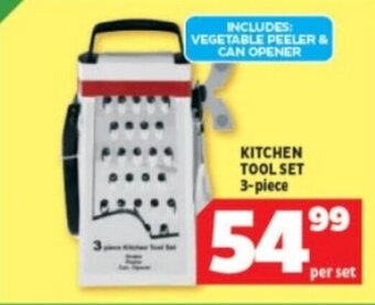 KITCHEN TOOL SET 3-piece
