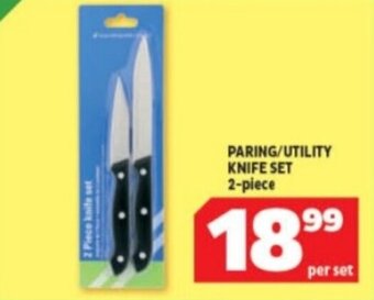 Usave PARING/UTILITY KNIFE SET 2-piece offer