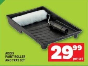 Usave ADDIS PAINT ROLLER AND TRAY SET offer