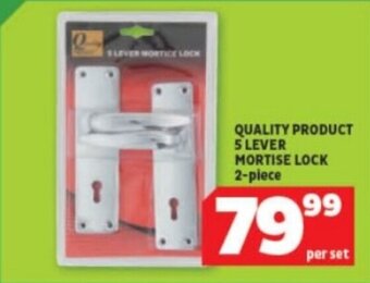 Usave QUALITY PRODUCT 5 LEVER MORTISE LOCK 2-piece offer