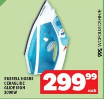 RUSSELL HOBBS CERAGLIDE GLIDE IRON 2000W