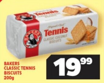 Usave BAKERS CLASSIC TENNIS BISCUITS 200g offer