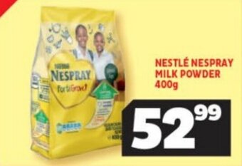 Usave NESTLÉ NESPRAY MILK POWDER 400g offer