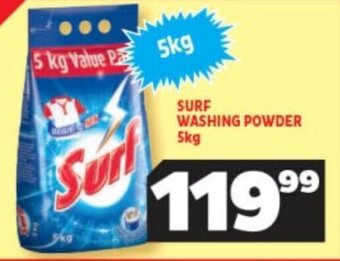 Usave SURF WASHING POWDER 5kg offer