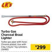 Builders Warehouse Lk's turbo gas charcoal braai lighter offer