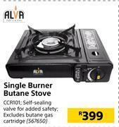 Builders Warehouse Alva single burner butane stove offer