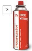 Builders Warehouse Megamaster butane gas canister-227g offer