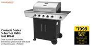 Builders Warehouse Megamaster crusade series 5 burner patio gas braai offer