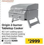 Builders Warehouse Megamaster origin 2 burner tabletop cooker offer