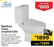 Builders Warehouse Solo maldives close-coupled suite offer