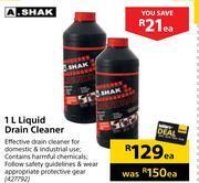 Builders Warehouse A.shak liquid drain cleaner-1l each offer