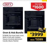 Builders Warehouse Defy oven & hob bundle dcb838 offer