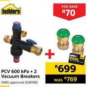 Builders Warehouse Builders pcv 600kpa +2 vacuum breakers offer