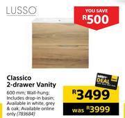 Builders Warehouse Lusso classico 2-drawer vanity offer