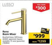 Builders Warehouse Lusso reno basin mixer offer