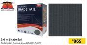 Builders Warehouse Kalahari 3.6m shade sail offer