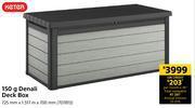 Builders Warehouse Keter 150g denali deck box 725mm x 1.517m x 700mm offer