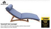Builders Warehouse Design house savanah sun lounger offer