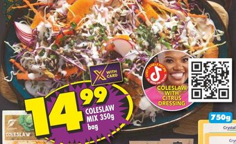 COLESLAW MIX 350g bag