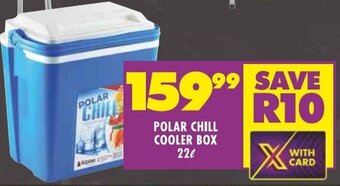 Shoprite POLAR CHILL COOLER BOX 22L offer