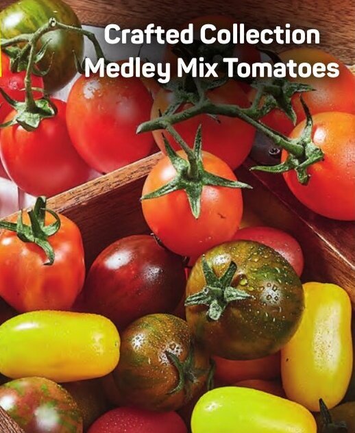 Crafted Collection Medley Mix Tomatoes offer at Pick n Pay