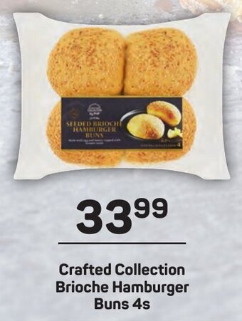 Pick n Pay Crafted Collection Brioche Hamburger Buns 4s offer