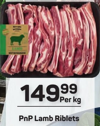 Pick n Pay PnP Lamb Riblets offer