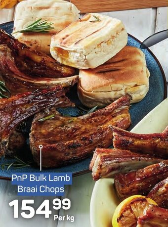 Pick n Pay PnP Bulk Lamb Braai Chops offer