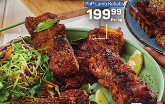 Pick n Pay PnP Lamb Kebabs Per kg offer
