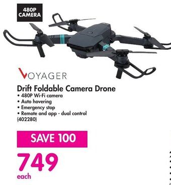Makro VOYAGER Drift Foldable Camera Drone offer