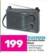 Game Telefunken portable radio black offer
