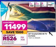 Game Samsung 65(165cm) crystal uhd 4k tv cu7000 offer