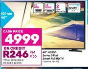 Game Samsung 40(101cm) n5300 series 5 flat smart full hd tv offer