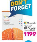 Game Microsoft 365 personal offer