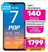 Game Tecno pop 7 smartphone-each offer
