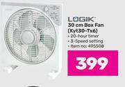 Game Logik 30cm box fan kyt30-tx6 offer