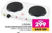 Game Logik double solid hotplate lds-250 offer